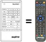 Replacement remote control RC317