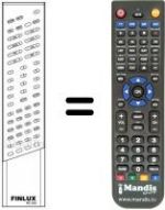 Replacement remote control RC323