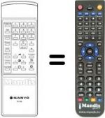 Replacement remote control RC347