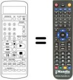 Replacement remote control LG R-C400FS