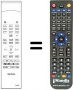 Replacement remote control RC501