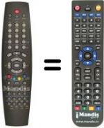 Replacement remote control Technical TCD36S