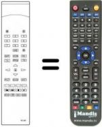 Replacement remote control RC505