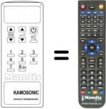Replacement remote control RC51