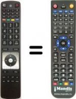 Replacement remote control RC5110