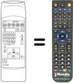 Replacement remote control RC51321