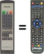 Replacement remote control RC5410