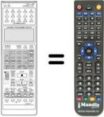 Replacement remote control RC8800