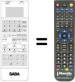 Replacement remote control RC8B20