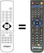 Replacement remote control RC H600