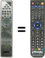 Replacement remote control Thomson 32LB320B5