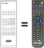 Replacement remote control RCS9082.1