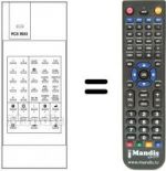 Replacement remote control RCS9083