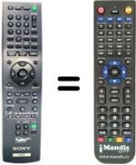 Replacement remote control REMCON1042