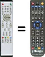 Replacement remote control Schaub Lorenz LT26-28332