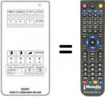 Replacement remote control RM-604B