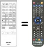 Replacement remote control Sony RM611