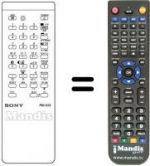 Replacement remote control Sony RM-635