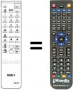 Replacement remote control RM657