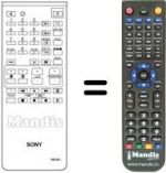 Replacement remote control Sony KV-21XRU