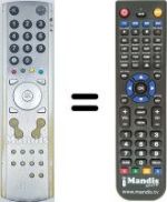 Replacement remote control RM-C1808