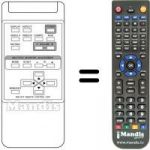 Replacement remote control RM-C575