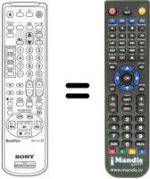 Replacement remote control RM-C812