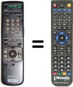 Replacement remote control RM-Y174