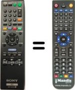 Replacement remote control RMT-B107A