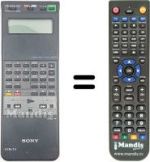 Replacement remote control RMT-257