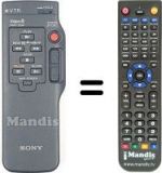 Replacement remote control RMT-509