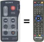 Replacement remote control RMT-701