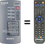 Replacement remote control RMT-702