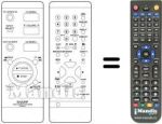 Replacement remote control RRMCG0183AJSA
