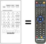 Replacement remote control RRMCG0403CESA