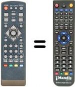 Replacement remote control REMCON1131