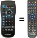 Replacement remote control RUE-4211