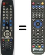 Replacement remote control BN59-00690A