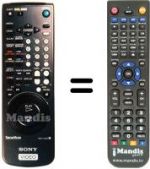 Replacement remote control REMCON165