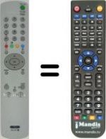 Replacement remote control Sony KV-29LS40K