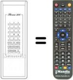 Replacement remote control REMCON1242