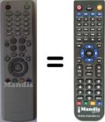 Replacement remote control Samsung PS50P5H