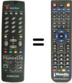 Replacement remote control Samsung AA59-00006A