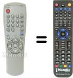 Replacement remote control Samsung AA59-00104J