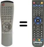 Replacement remote control Samsung AH59-00063B