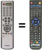 Replacement remote control Samsung BN59-00378A