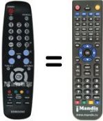 Replacement remote control Samsung BN5900676A