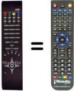 Replacement remote control RC1080