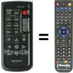 Replacement remote control RMT-835