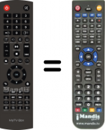 Replacement remote control STOREX MYTVBOX